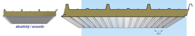 Střešní izolační panel MINERAL R01