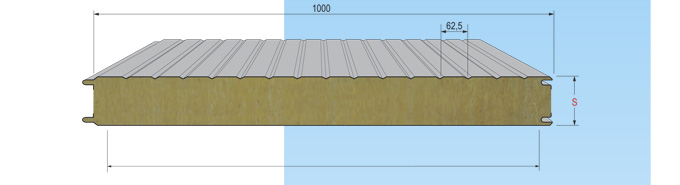 Stěnový protihlukový izolační panel MINERAL