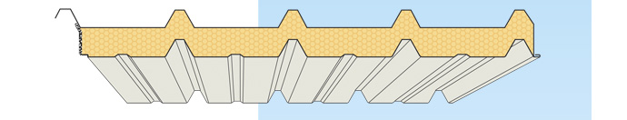 Stěnový izolační panel PUR / PIR W10